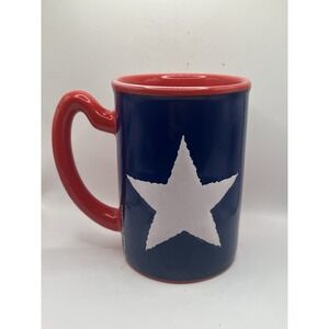 TEXAS THE LONE STAR COFFEE Mug. Art Deco Print COFFEE Mug. B175